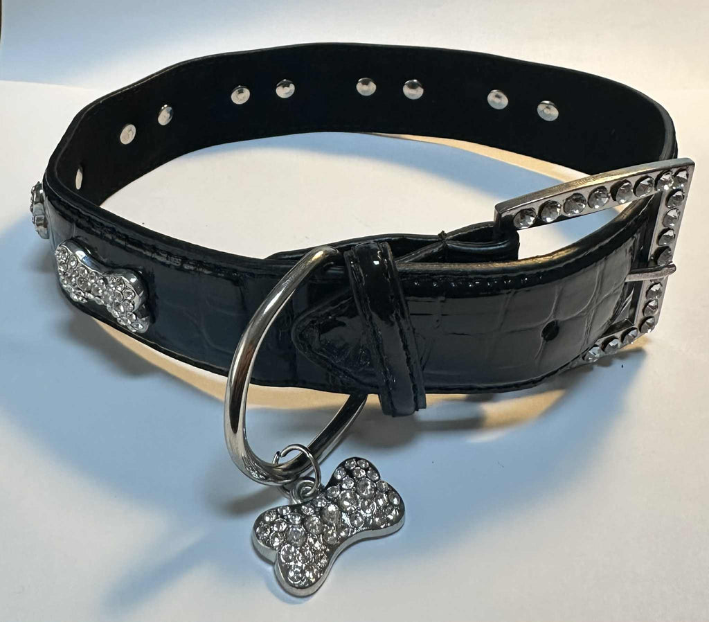 Braunes Hundehalsband aus Rindsleder