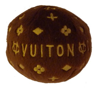 Chewy Vuiton Ball – Braun