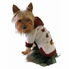 Cherry Beetles Pullover mit Kaputze aus Baby-Alpakawolle