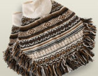 Feather Bliss Poncho aus Baby-Alpakawolle