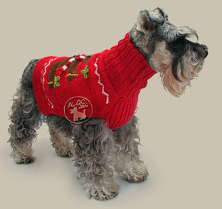 Gingerbreadman Pullover aus Baby-Alpakawolle