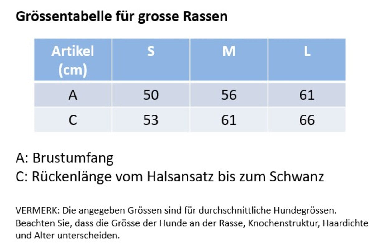 Gooby Bomberjacke für grosse Hunde