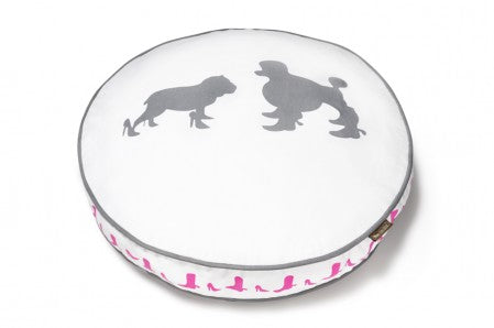 P.L.A.Y. Heels and Boots Hundebett – Weiss