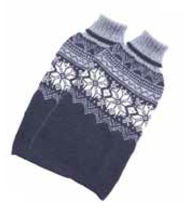 Midnight Snowflake Pullover aus Baby-Alpakawolle