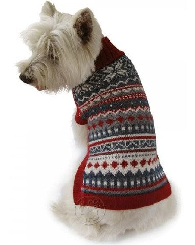 Rhombus Delight Pullover aus Baby-Alpakawolle