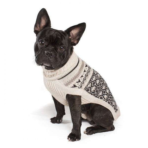 Scandinavian Pullover aus Baby-Alpakawolle