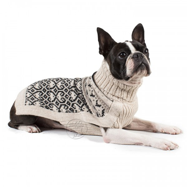 Scandinavian Pullover aus Baby-Alpakawolle