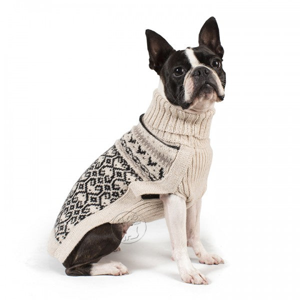 Scandinavian Pullover aus Baby-Alpakawolle